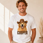 Custom Pet Shirt – Personalized Western Pet Portrait Tee