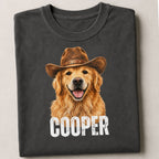 Custom Pet Shirt – Personalized Western Pet Portrait Tee