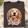 Custom Dog Shirt – Personalized Vintage Pet Portrait T-Shirt