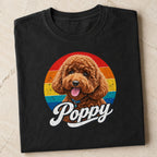 Custom Dog Shirt with Name – Retro Personalized Pet T-Shirt
