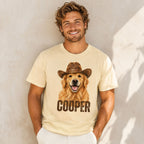 Custom Pet Shirt – Personalized Western Pet Portrait Tee