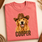 Custom Pet Shirt – Personalized Western Pet Portrait Tee