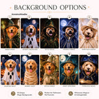 Custom Spooky Royal Pet Portrait | Gothic Halloween Art