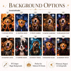 Custom Spooky Royal Pet Portrait | Gothic Halloween Art