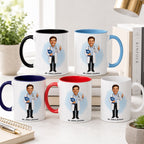 Personalized Doctor Caricature Mug – Create Their Gift Today