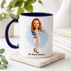 Personalized Doctor Caricature Mug – A Gift They’ll Love