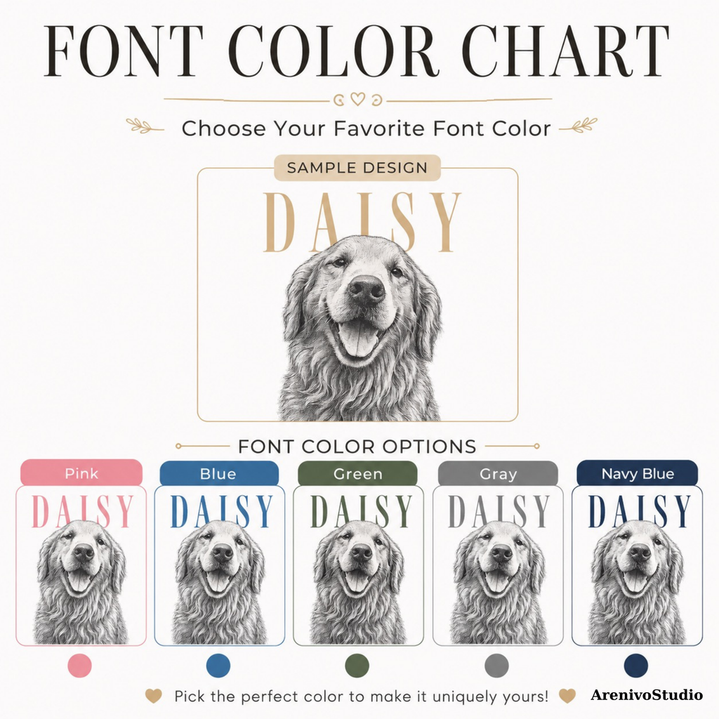 Custom Pet Portrait T-Shirt – Vintage Pencil Sketch