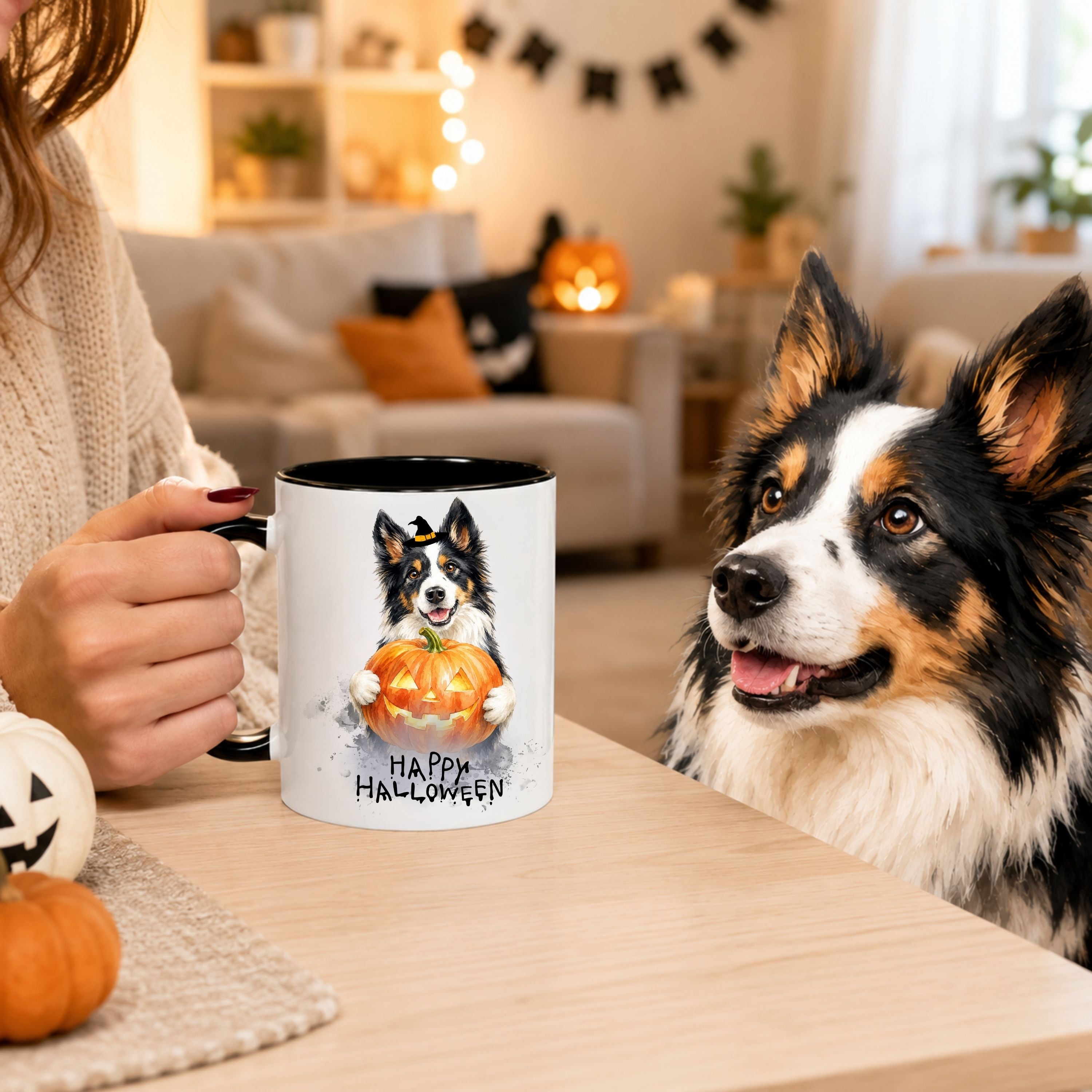 Personalized Halloween Pet Mug | Custom Cat & Dog Photo Gift