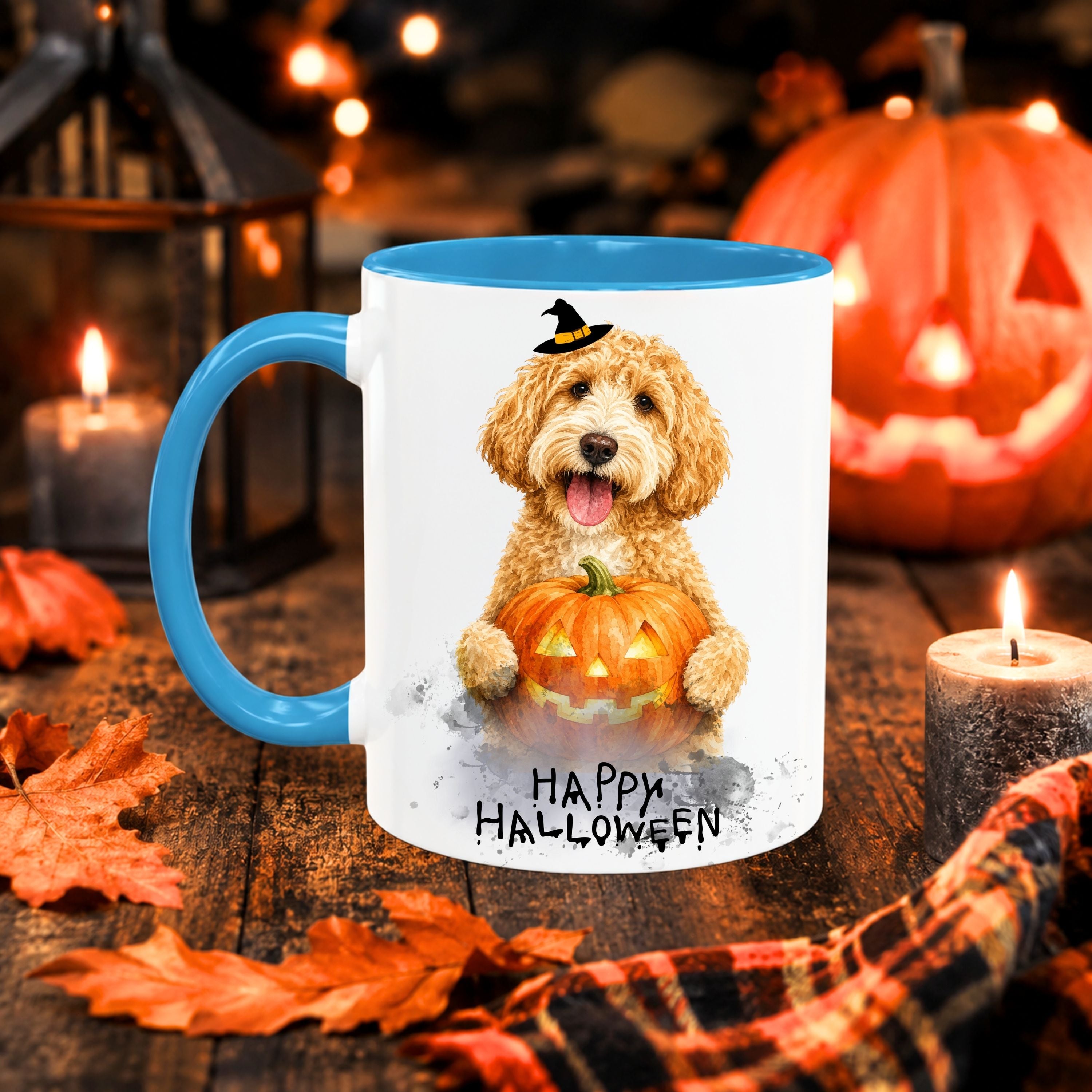 Personalized Halloween Pet Mug | Custom Cat & Dog Photo Gift