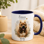 Custom Pet Memorial Mug – Personalized Watercolor Portrait