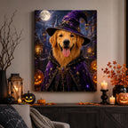 Custom Spooky Royal Pet Portrait | Gothic Halloween Art