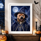 Custom Spooky Royal Pet Portrait | Gothic Halloween Art