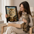 Custom Renaissance Pet Portrait | Royal Oil Painting Gift