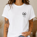 Custom Minimalist Pet Sketch T-Shirt | Personalized Dog Portrait Tee