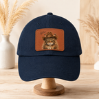 Custom Western Cat Hat – Personalized Pet Portrait Patch