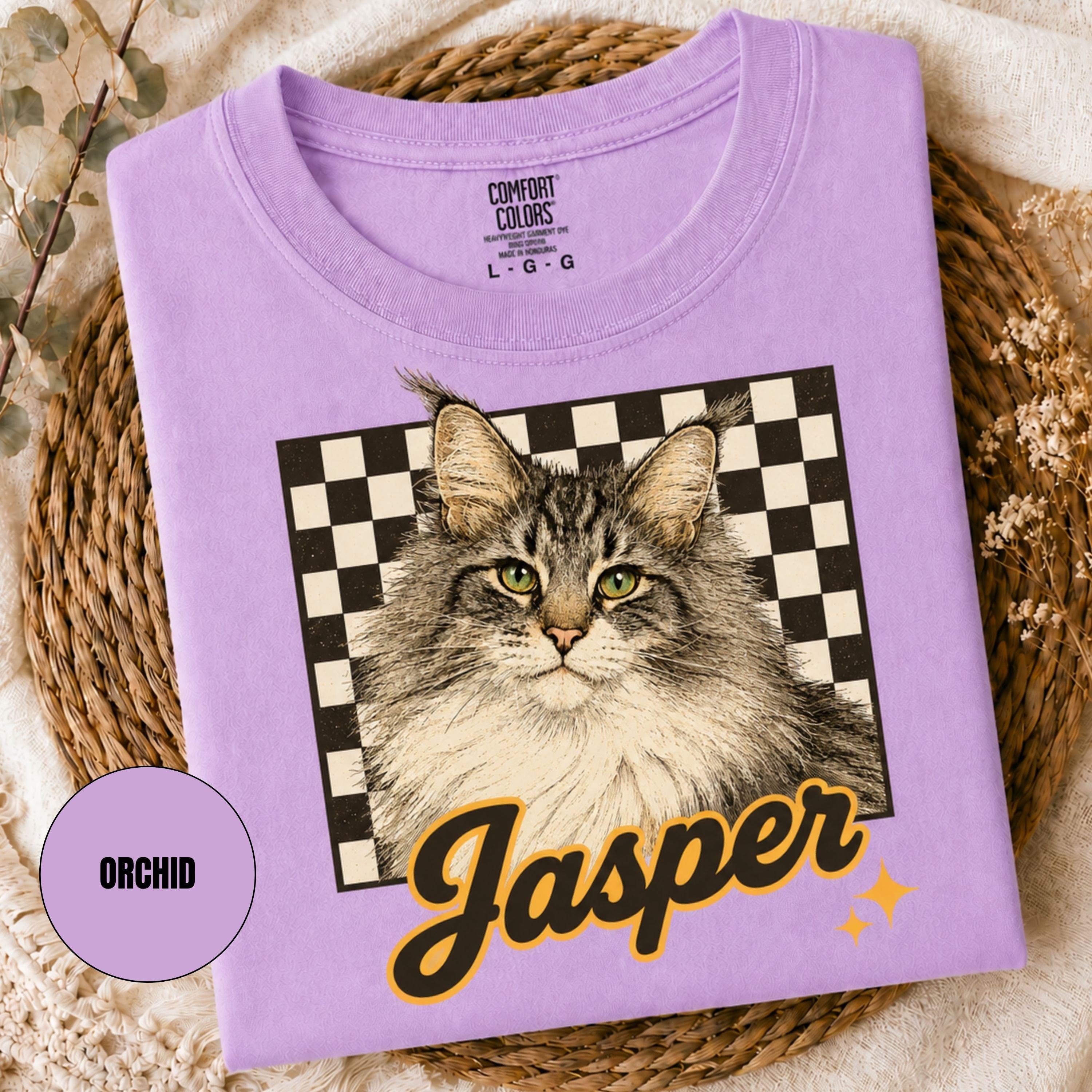 Custom Vintage Retro Pet Shirt | Personalized Dog Graphic Tee