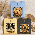 Custom Vintage Retro Pet Shirt | Personalized Dog Graphic Tee