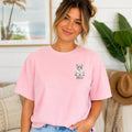 Custom Cat Shirt with Name – Personalized Sketch Portrait