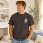 Custom Cat Shirt with Name – Personalized Sketch Portrait
