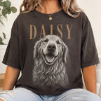 Custom Pet Portrait T-Shirt – Vintage Pencil Sketch