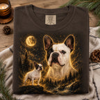 Custom Dog Shirt – Personalized Moon Pet Portrait T-Shirt
