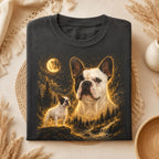 Custom Dog Shirt – Personalized Moon Pet Portrait T-Shirt