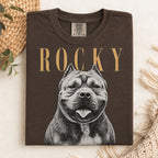 Custom Pet Portrait T-Shirt – Vintage Pencil Sketch
