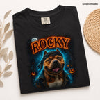 Custom Pet Halloween Shirt – Spooky Portrait T-Shirt